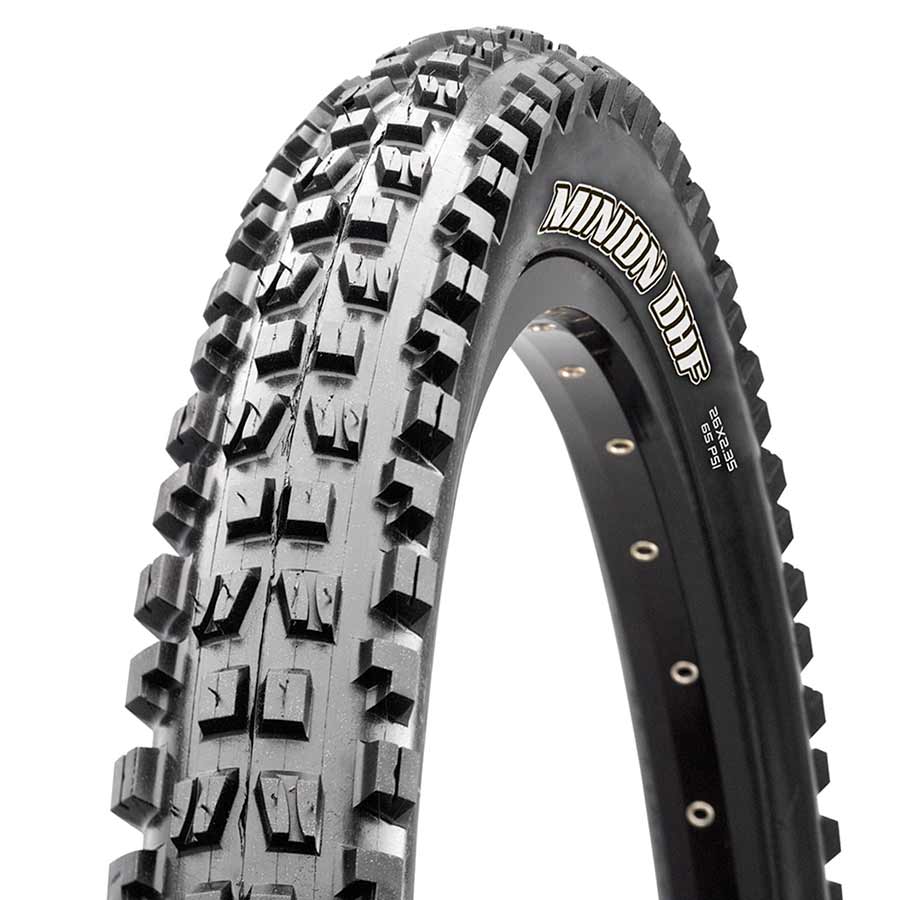 Maxxis, Minion DHF, Mountain Tire, 26''x2.50, Wire, Clincher, Single, DH, 60x2TPI, Black