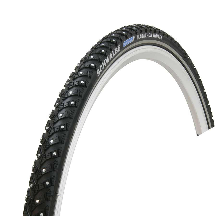 Schwalbe, Marathon Winter Plus, Tire, 700x50C (29x2.00), Wire, Clincher, Winter, SmartGuard, 67TPI, Black
