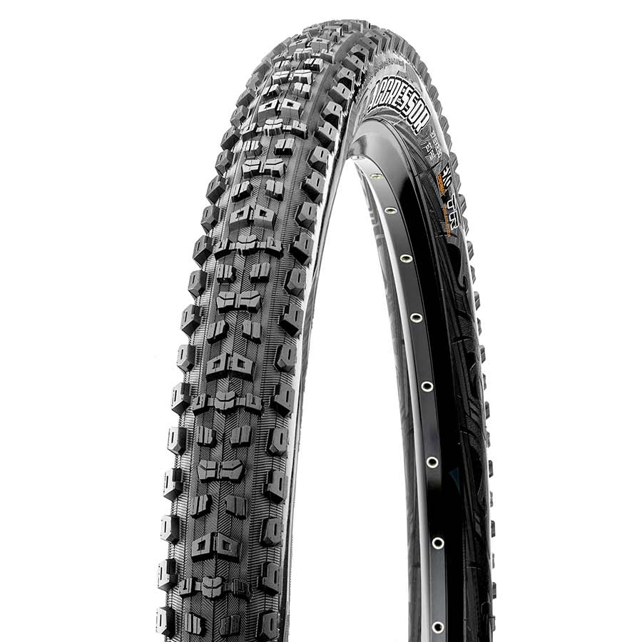 Maxxis, Aggressor, Tire, 27.5''x2.30, Folding, Tubeless Ready, Dual, EXO, 60TPI, Black