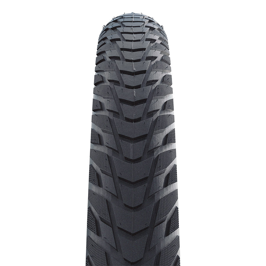 Schwalbe, Marathon E-Plus, Hybrid Tire, 27.5''x2.00, Wire, Clincher, Endurance, SmartGuard, 67TPI, Black