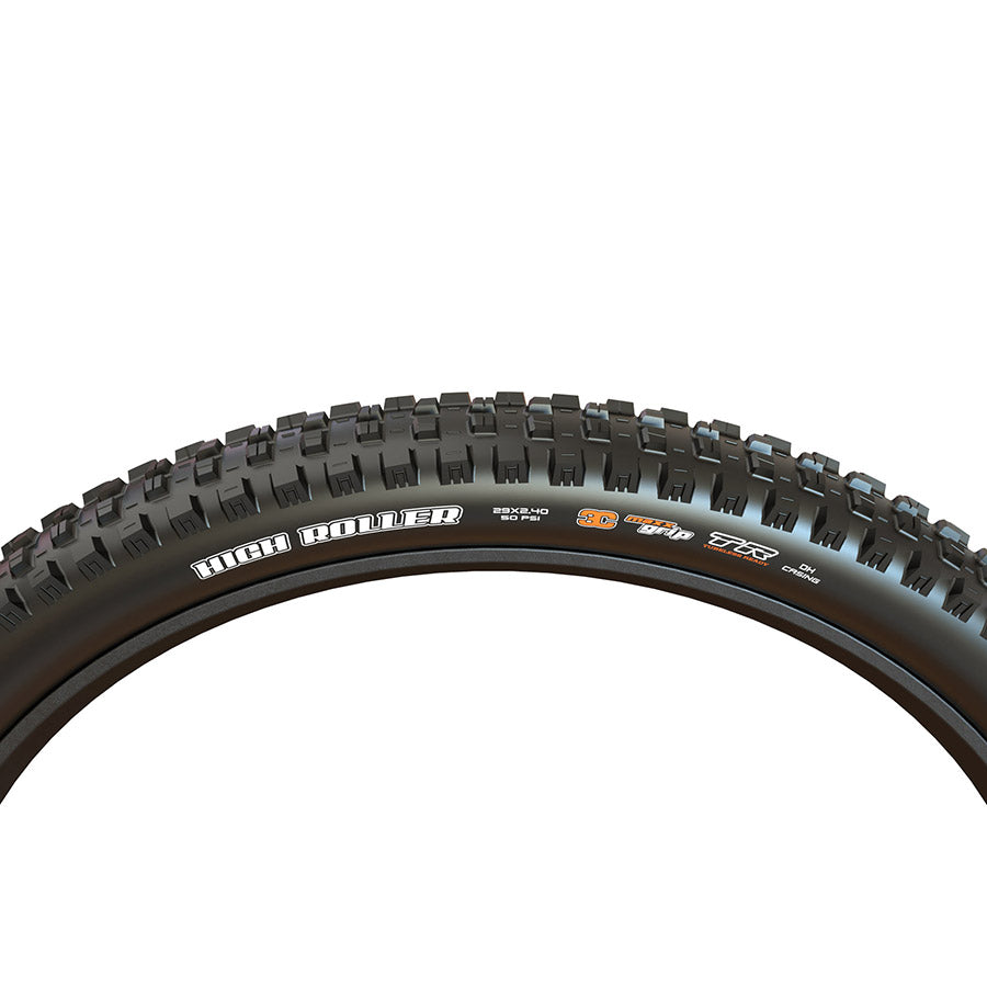 Maxxis, High Roller III, Mountain Tire, 29x2.40, Folding, Tubeless Ready, 3C Maxx Grip, 3CG/DH/TR, 60x2TPI, Black