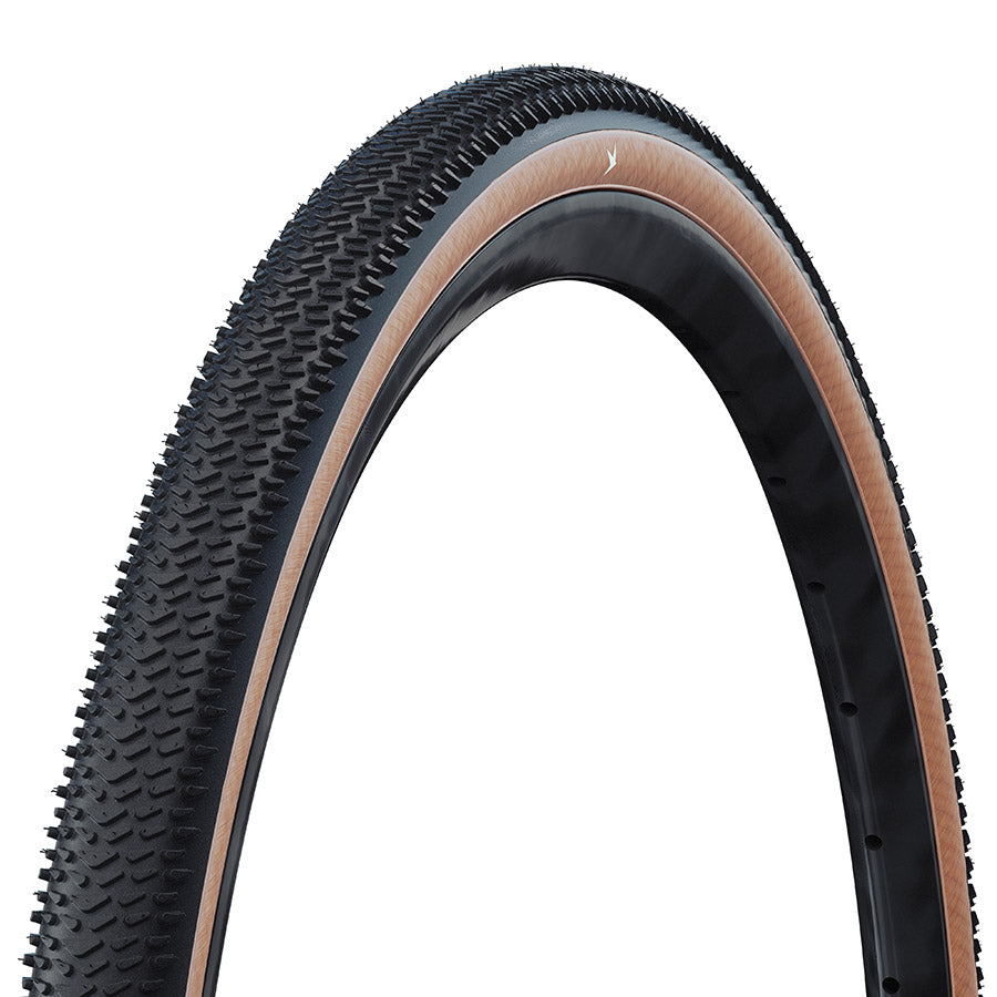 Schwalbe, G-One R Pro, Gravel Tire, 28''x1.35, Folding, Tubeless Ready, Addix Race, V-Guard, 67TPI, Transparent Sidewall