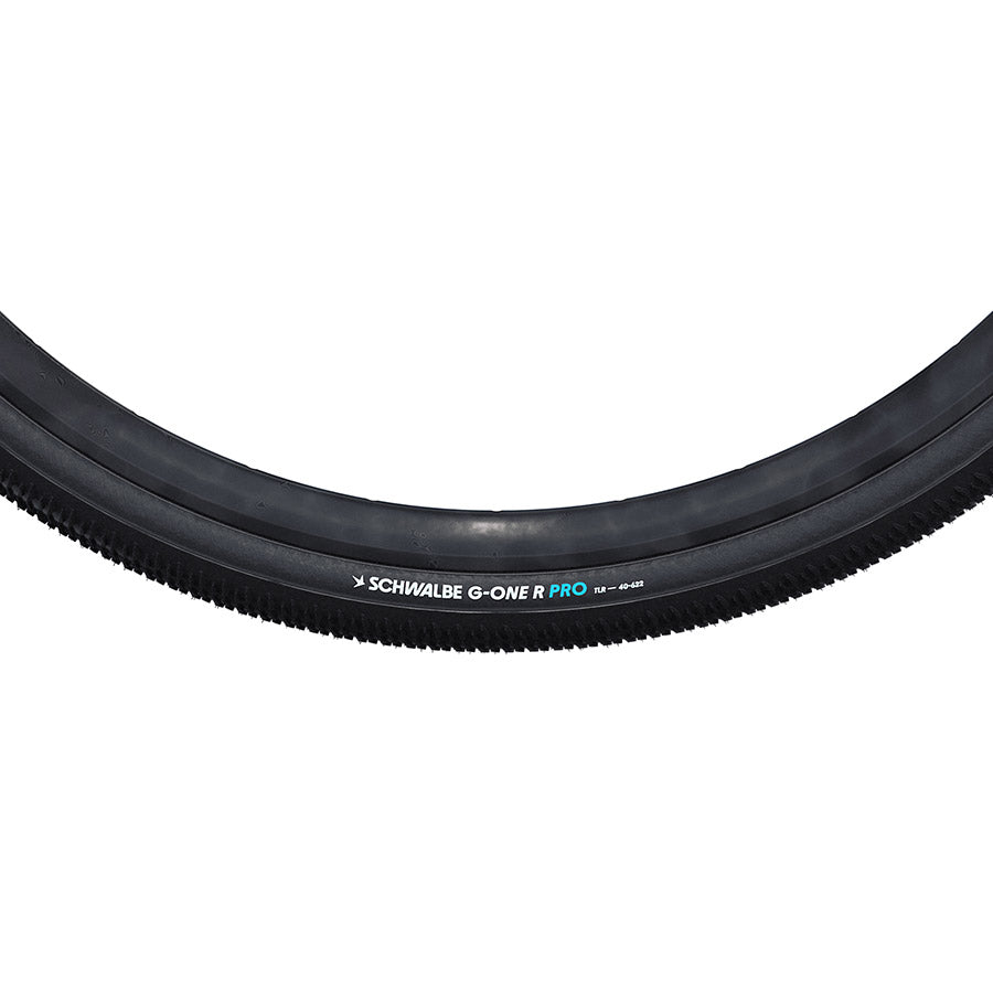 Schwalbe, G-One R Pro, Gravel Tire, 700x55C, Folding, Clincher, Addix Race, V-Guard, 67TPI, Black