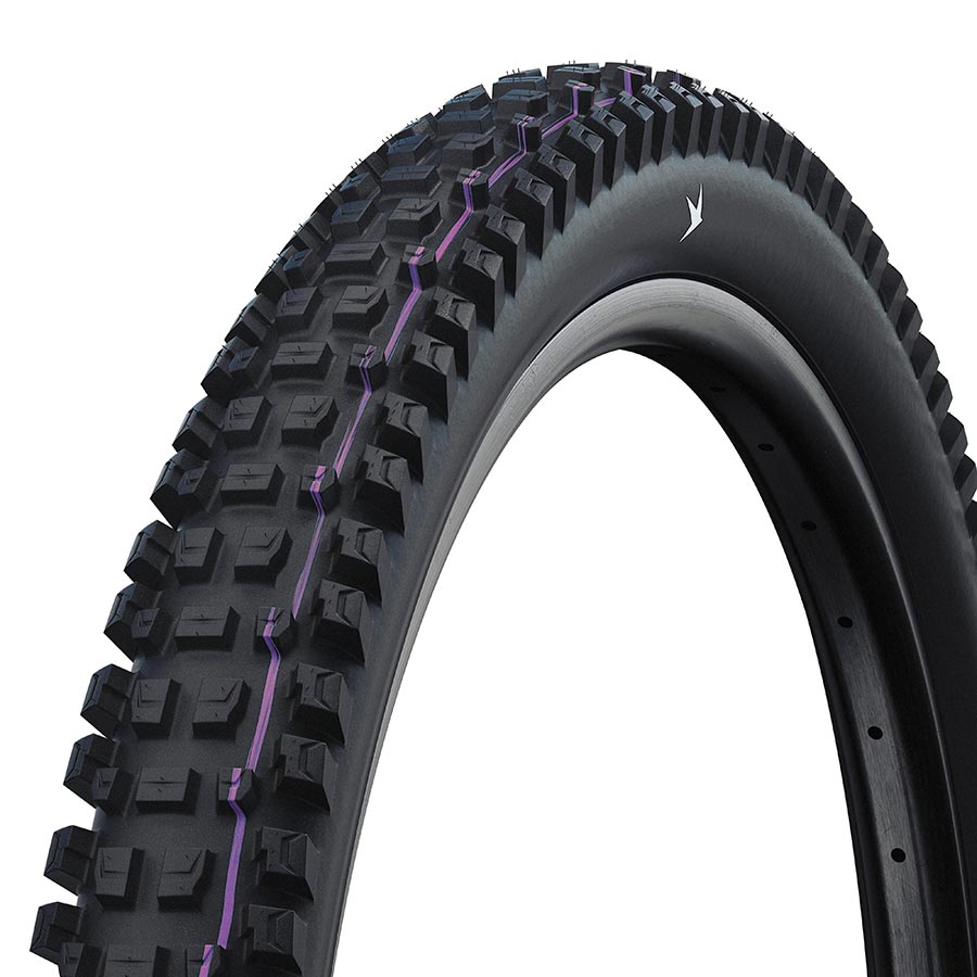 Schwalbe, Albert Gravity Pro, Mountain Tire, 29''x2.50, Folding, Tubeless Ready, Addix Soft, Gravity Pro - Radial, 67TPI, Black