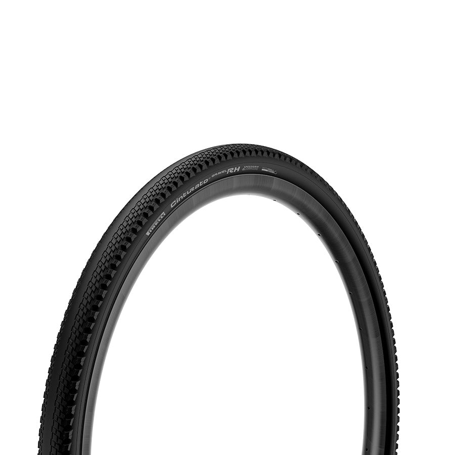 Pirelli, Cinturato Gravel RH P-Line, Gravel Tire, 700x40C, Folding, Tubeless Ready, SpeedGrip, TechWALL, 60TPI, Black