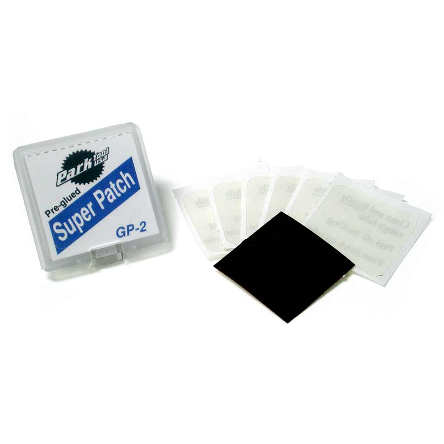 Park Tool, GP-2, Kit of 6 pre-glued patches, 48 kits in a display box