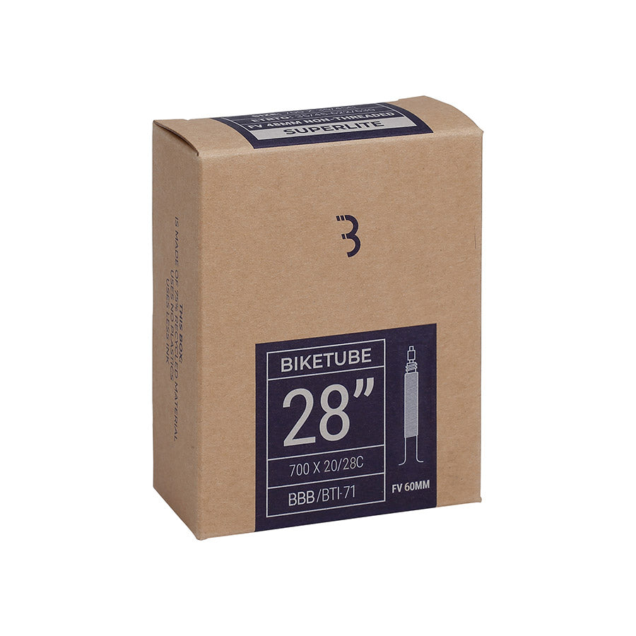 BBB Cycling, Tube, Presta, Length: 48mm, 26'', 1.5-1.75