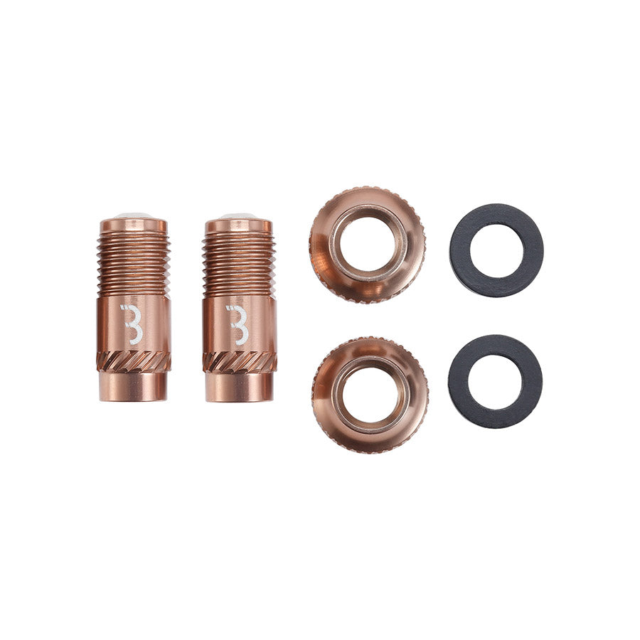 BBB Cycling, BTI-165 CoreCap, Tubeless Valve, Black, Pair