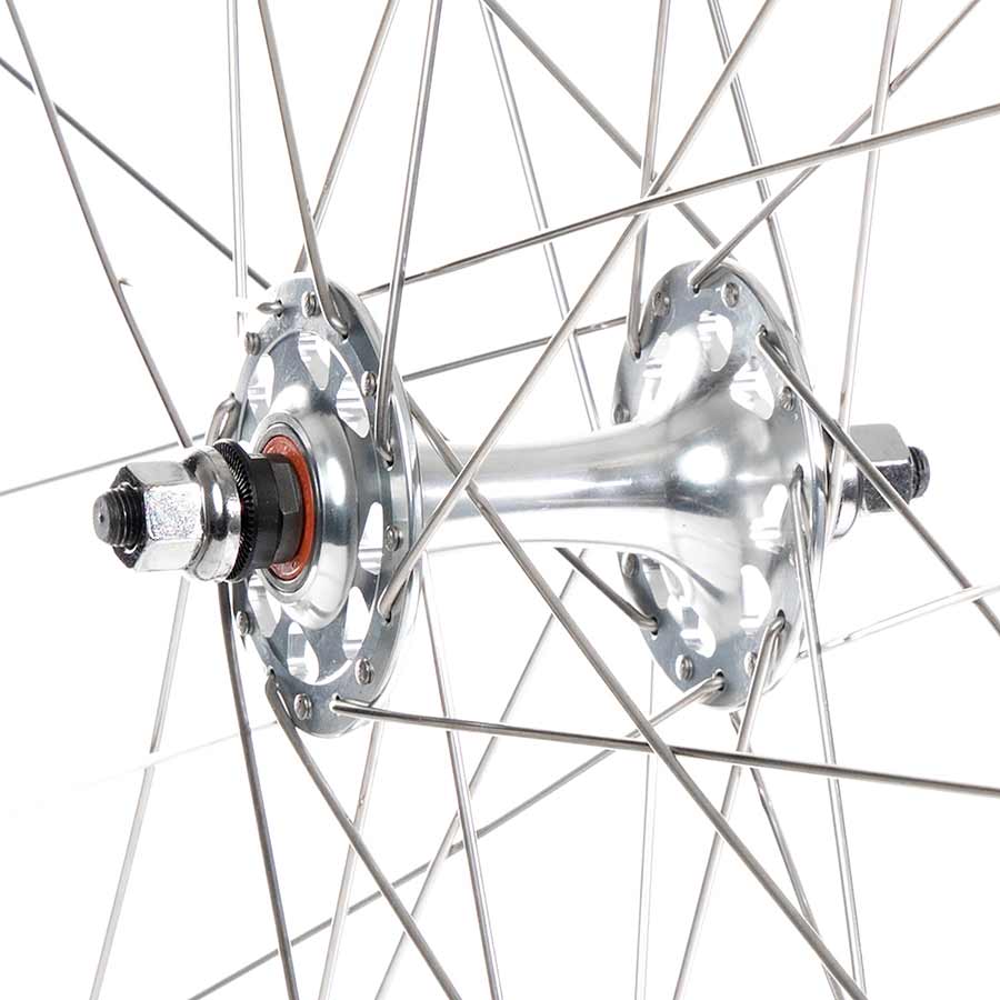 Wheel Shop, Alex DA22 Black/ Formula TH-50, Wheel, Front, 700C / 622, Holes: 32, Bolt-on, 100mm, Rim