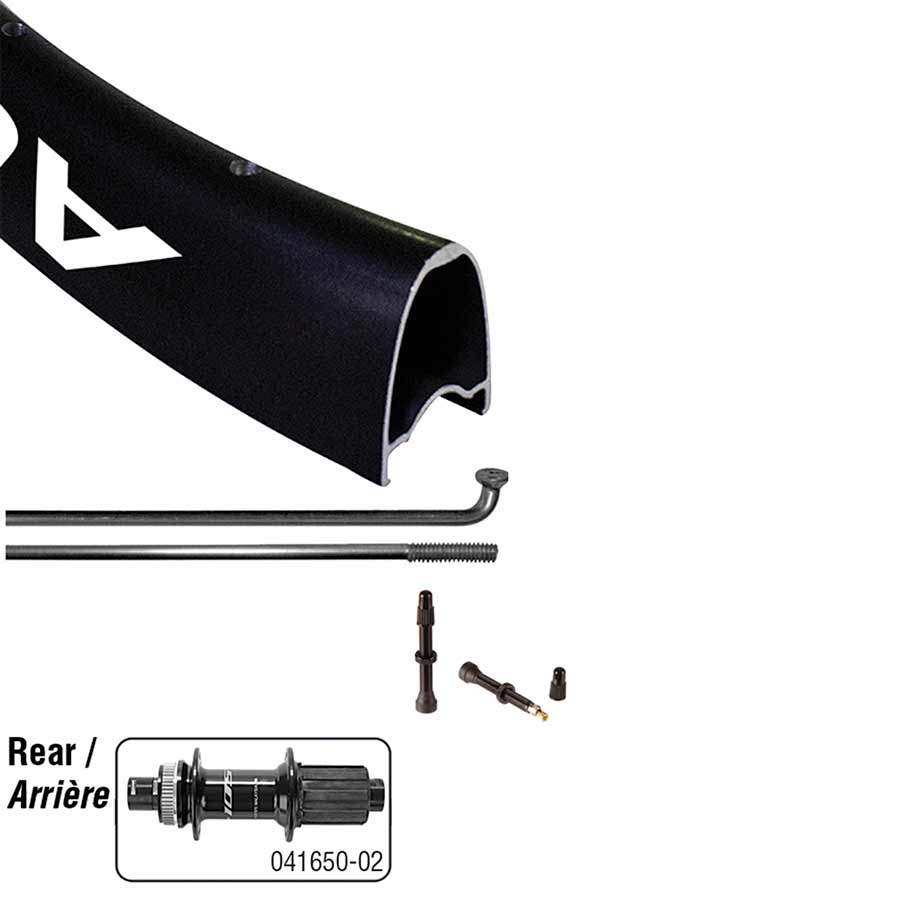 Wheel Shop, Alex GD30 700c/ Shimano 105 R7070, Wheel, Rear, 700C / 622, Holes: 32, 12mm TA, 142mm, Disc Center Lock, Shimano HG 11