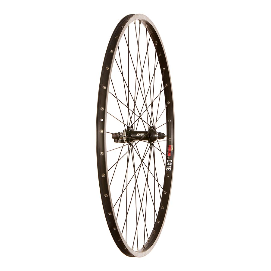 Wheel Shop, SunRingle CR18 / SHIMANO XT M8000 700C, Wheel, Front, 700C / 622, Holes: 36, QR, 100mm, Rim and Disc CL