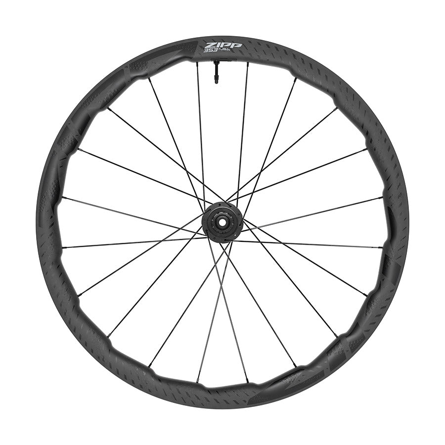 Zipp, 353 NSW Tubeless Disc B1, Wheel, Front, 700C / 622, Holes: 20, 12mm TA, 100mm, Disc Center Lock