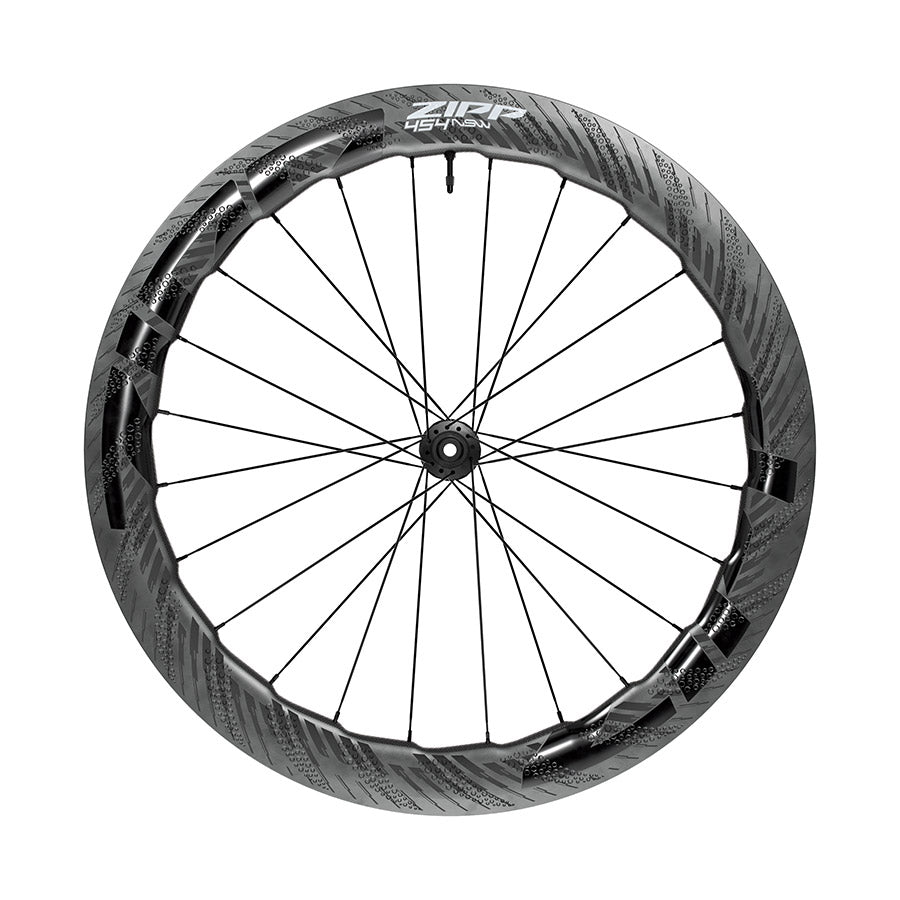 Zipp, 454 NSW C1, Wheel, Front, 700C / 622, Holes: 20, 12mm TA, 100mm, Disc Center Lock
