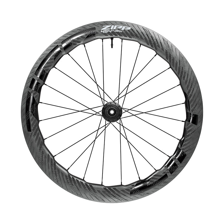 Zipp, 454 NSW C1, Wheel, Front, 700C / 622, Holes: 20, 12mm TA, 100mm, Disc Center Lock