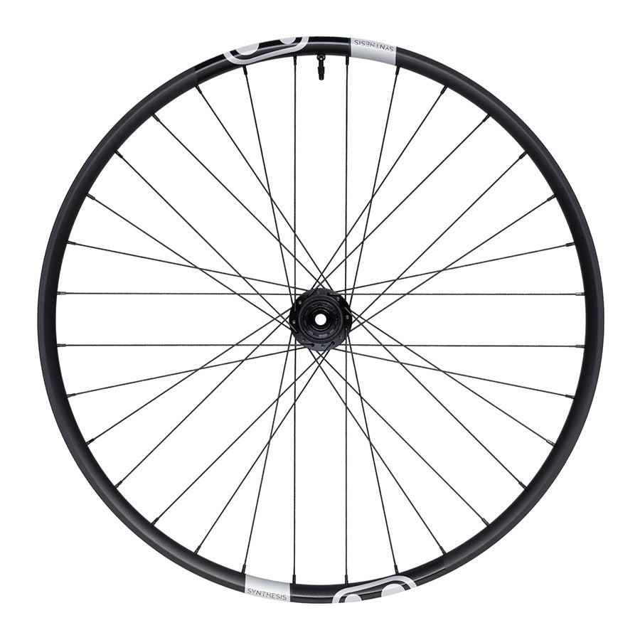 crankbrothers, Synthesis Alloy 2.0 Enduro, Wheel, Front, 29'' / 622, i9 1/1, Holes: 28, 15mm TA, 110mm, Disc IS 6-bolt, Black