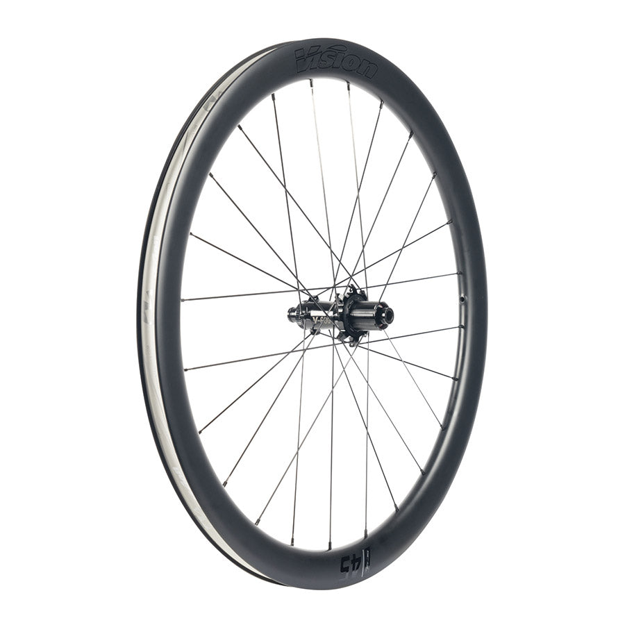 Vision, SC 45 SL DISC, Wheel, Front and Rear, 700C / 622, Holes: F: 21, R: 24, F: TA 12mm, R: X 12mm, F: 100, R: 142, Disc Center Lock, Shimano Road 11/12, Set