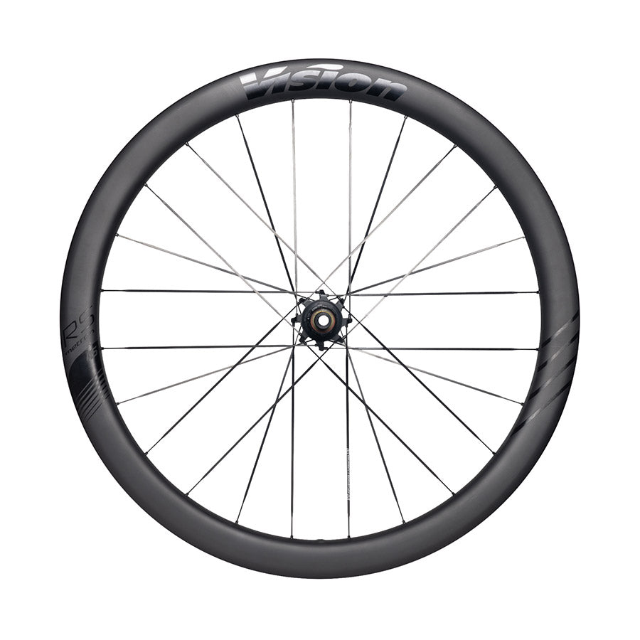 Vision, METRON RS 45 DISC, Wheel, Front and Rear, 700C / 622, Holes: F: 21, R: 24, F: TA 12mm, R: X 12mm, F: 100, R: 142, Disc Center Lock, Shimano Road 11/12, Set