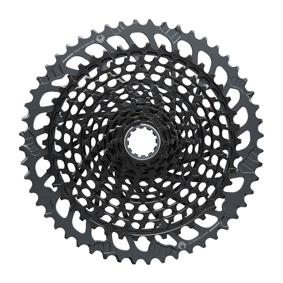 SRAM, XG-1295 X01 Eagle, Cassette, Speed: 12, 10-52T, Black