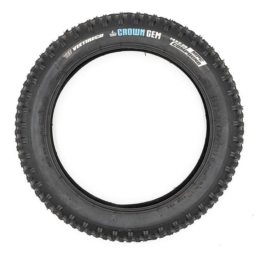 Kids Ride Shotgun, Dirt Hero, Hybrid Tire, 12''x2.25, Wire, Tubeless Ready, MPC, 27TPI, Black