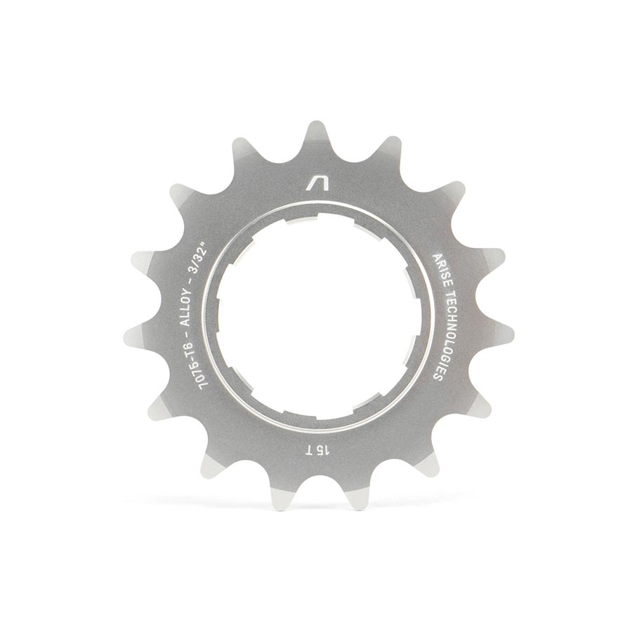 ARISE, Echo Alloy, Single Cog, 15T, 1/2'' x 3/32''