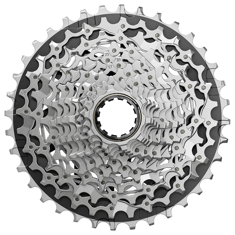 SRAM, XG-1270 E1, Cassette, Silver, Speed: 12, 10-28T, XD-R