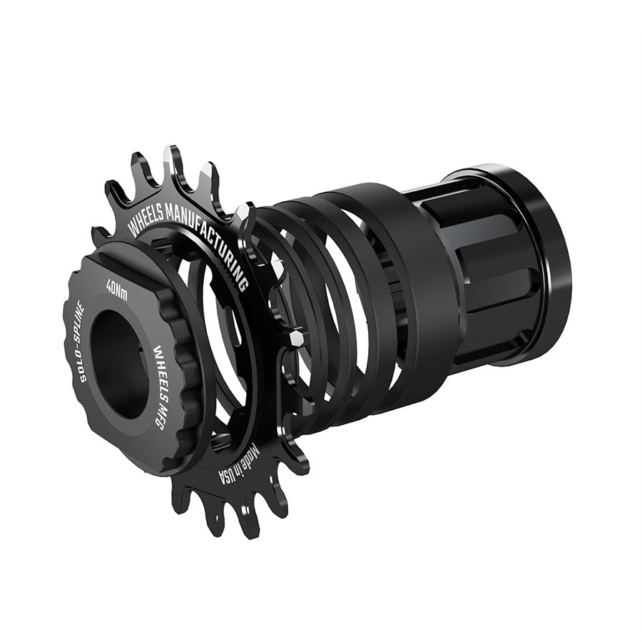 Wheels Manufacturing, SOLO-SPLINE, Cassette Spacer, Black