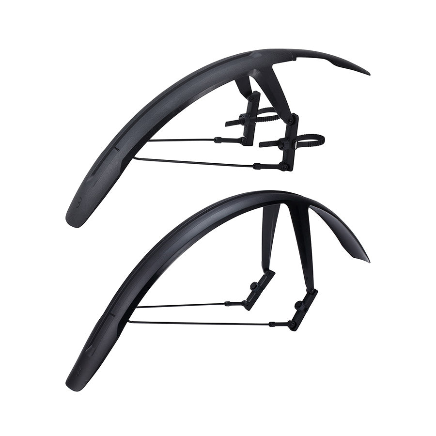 BBB Cycling, BFD-66S DiscGuard Plus, Fender, 700C, 57mm, Black, Set