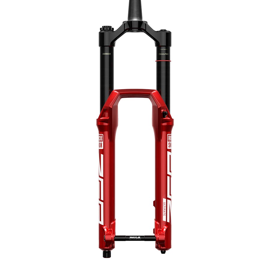 RockShox, ZEB Ultimate A3, Suspension Fork, 29'', DebonAir+ W/ButterCups, 190mm, 1-1/8''-1.5'', 15x110mm TA, Rake: 44mm, Black