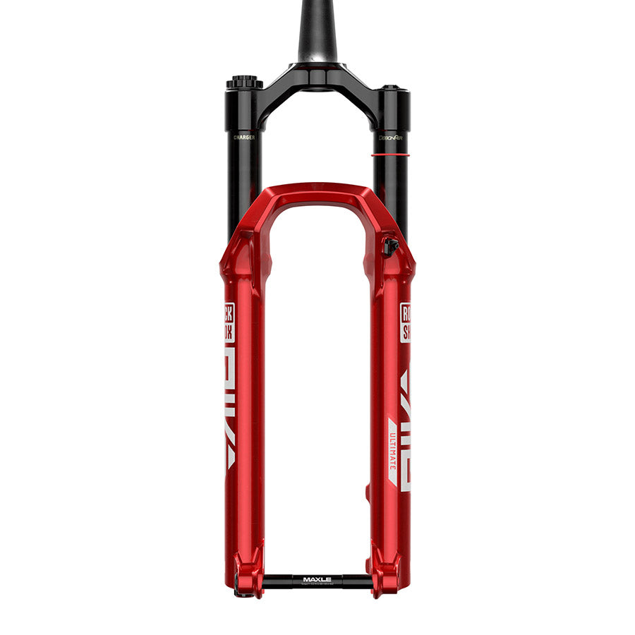 RockShox, Pike Ultimate C2, Suspension Fork, 27.5'', DebonAir+ W/ButterCups, 130mm, 1-1/8''-1.5'', 15x110mm TA, Rake: 44mm, Black