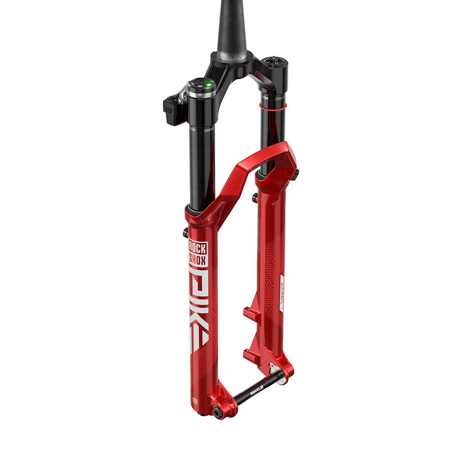 RockShox, Pike Flight Attendant C3, Suspension Fork, 29'', DebonAir+ W/ButterCups, 140mm, 1-1/8''-1.5'', 15x110mm TA, Rake: 44mm, Black, Remote: Sold Separately