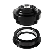 Works Components, 1.0deg EC44-ZS56 Angleset, Angle Headset, 1.0°, 120-129mm, EC44/28.6 | ZS56/40, ZS, External threadless, Complete, Black