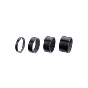 BBB Cycling, BHP-35 UltraSpace, Headset Spacer, 1-1/8'', Height: 5mm/10mm/15mm/20mm, Carbon, Black, 4pcs