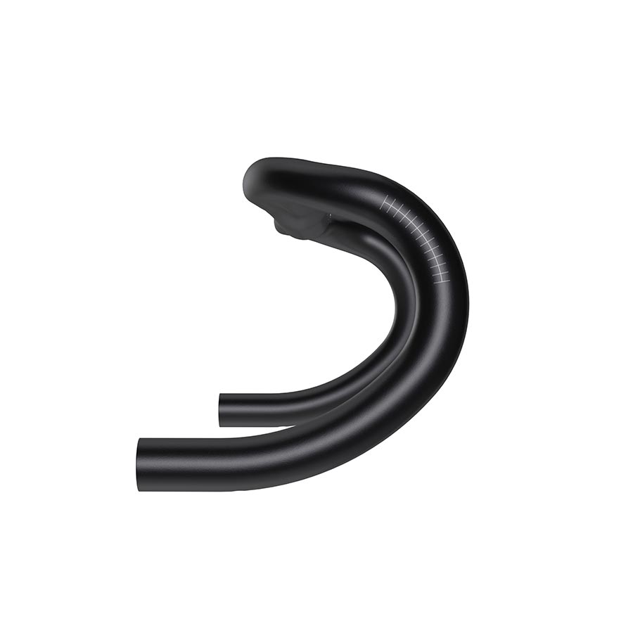 Zipp, Service Course 70 Ergo, Drop Handlebar, Diameter: 31.6mm, 420mm, Drop: 128mm, Reach: 70mm, Black