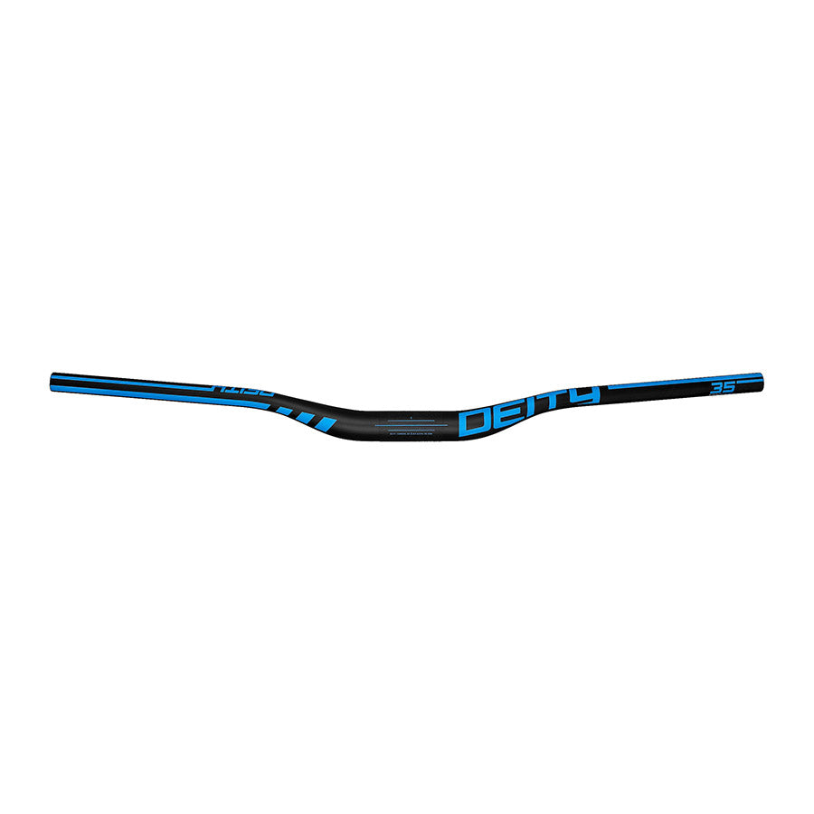 Deity, Skywire 25, MTB Handlebar, Diameter: 35mm, 800mm, Rise: 25mm, Black