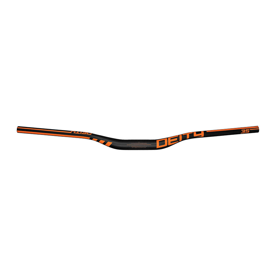 Deity, Skywire 25, MTB Handlebar, Diameter: 35mm, 800mm, Rise: 25mm, Black