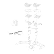 Zipp, Vuka Aero C1 Riser Kit, Includes 2x5mm, 4x10mm, 2x30mm Riser Sets and Bolts, Kit