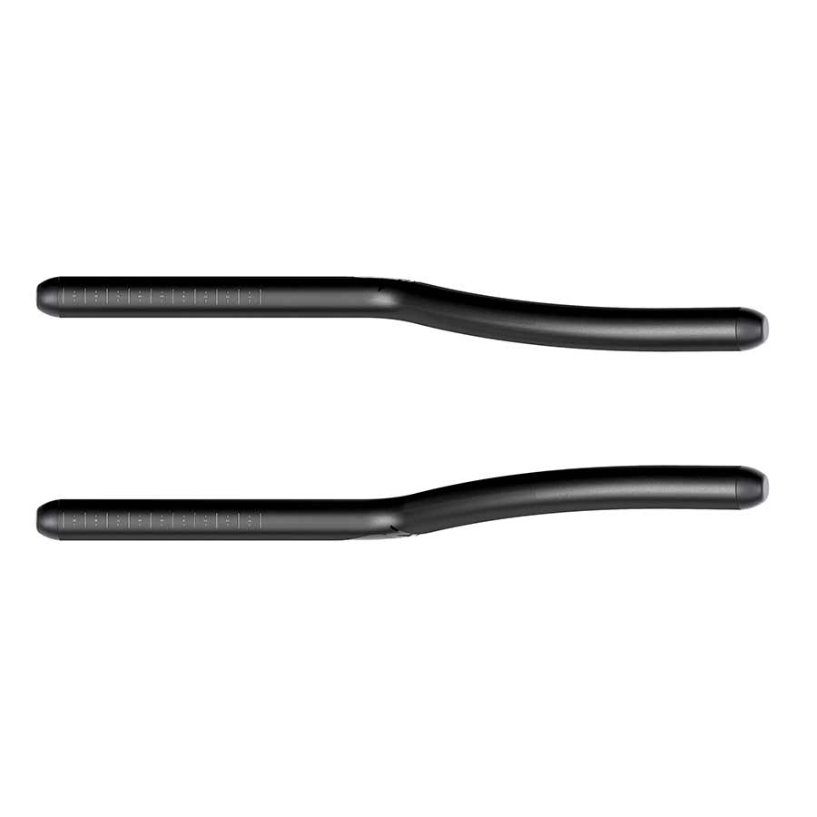Zipp, Vuka Alumina Evo 70, Aero Handlebar, Rise: 70mm, Black, Pair