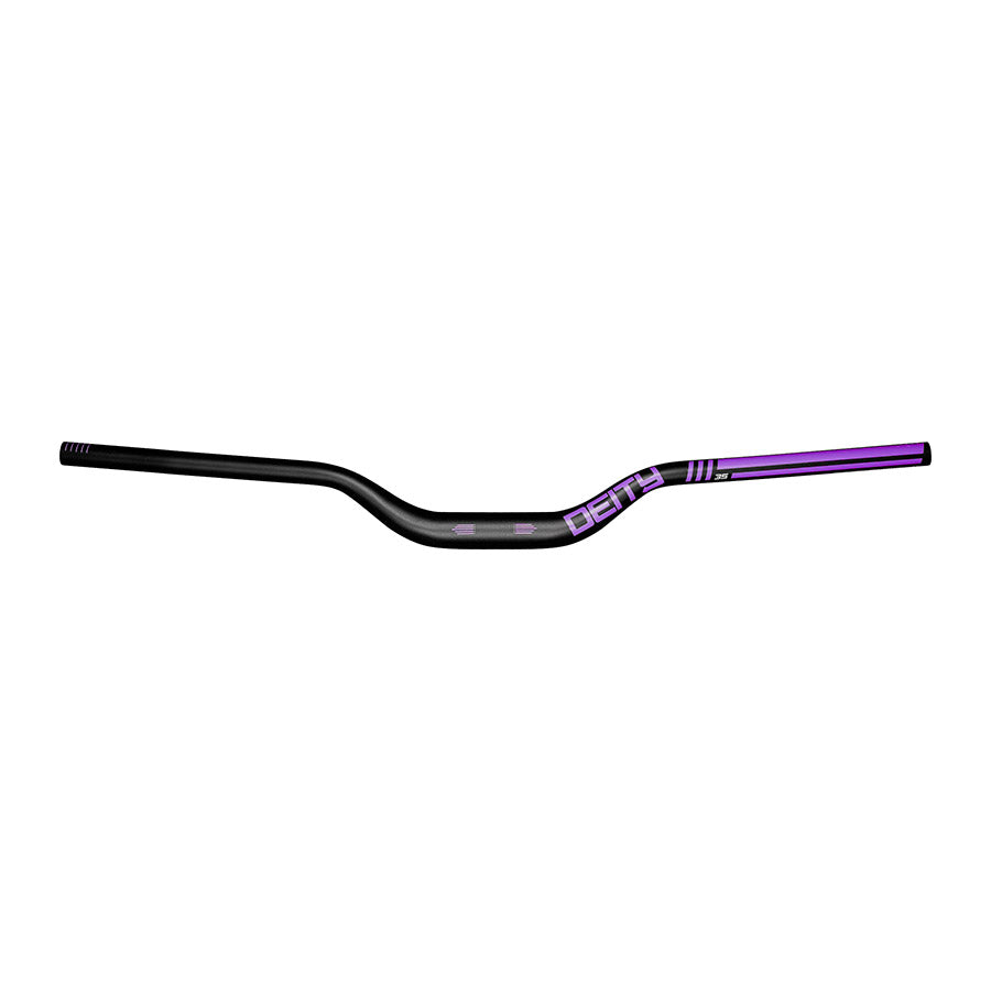 Deity, Highside 50, MTB Handlebar, Diameter: 35mm, 800mm, Rise: 50mm, Black