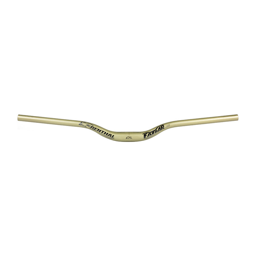 Renthal, V3 Fatbar Lite 35, MTB Handlebar, Diameter: 35mm, 760mm, Rise: 40mm, Gold