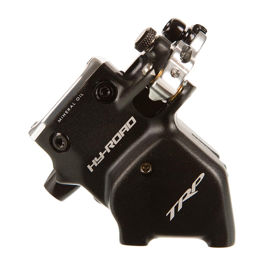 TRP, HY/RD, Road Hydraulic Disc Brake, Front or Rear, Flat mount, 140 or 160mm (not included), 205g, Black