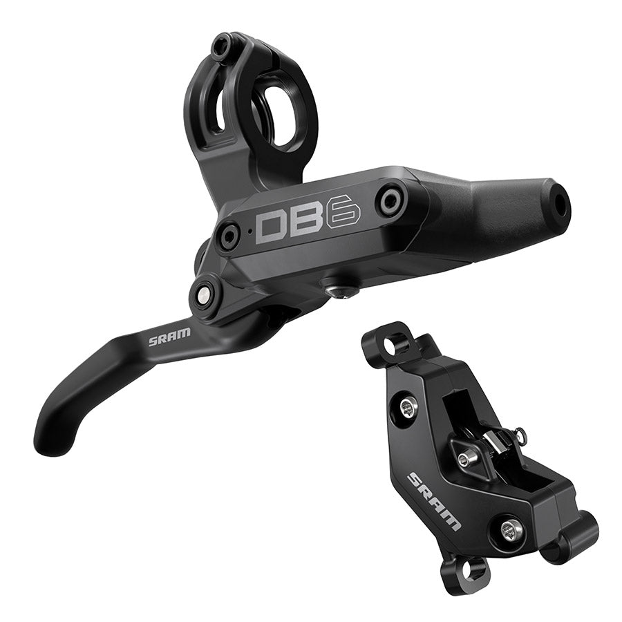 SRAM, DB6 A1, MTB Hydraulic Disc Brake, Right, Post mount, Black