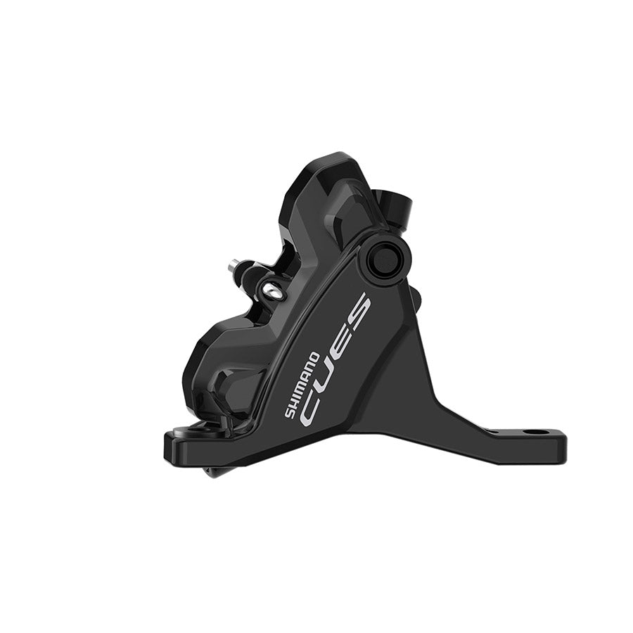 Shimano, CUES BR-U6030, MTB Hydraulic Disc Brake, Front, Flat mount, Disc: 160 or 180mm (not included), Black, EBRU6030F6RX