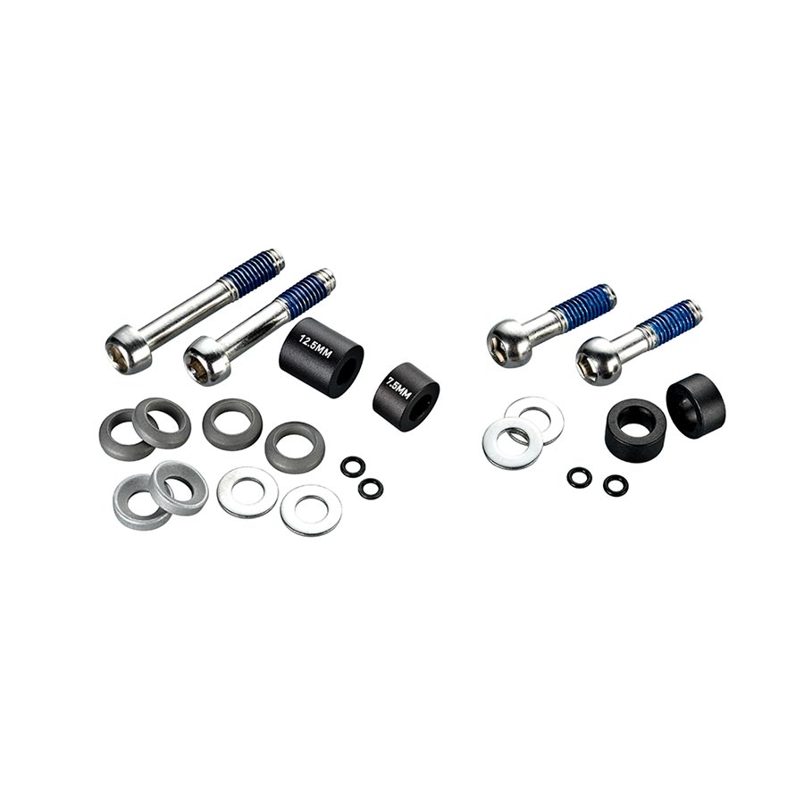Avid, Post Spacer Set, 10 S (Front 170), Includes Stainless Caliper Mounting Bolts (CPS & Standard)