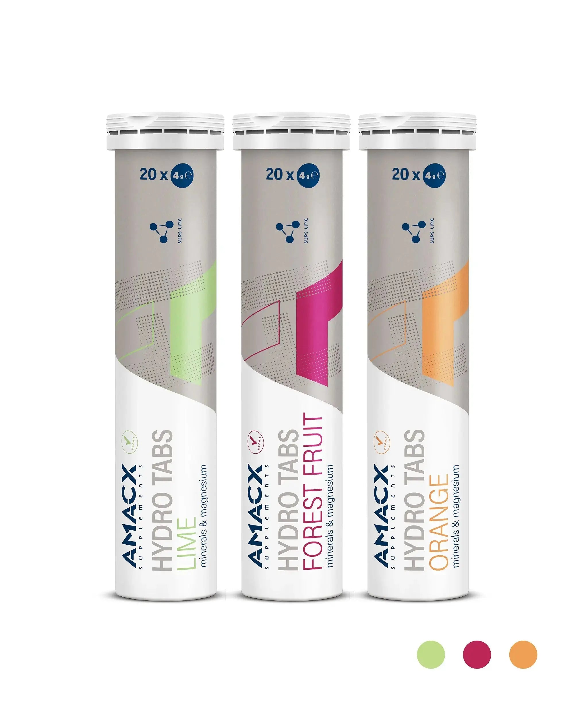 Comprimés Hydro Tabs Orange | Paquet de 3
