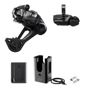 Shimano, Deore XT Di2 RD-M8250 Kit, Rear Derailleur, Speed: 12, Cage: SGS, Black, clamp band, IGPM8250UPG01