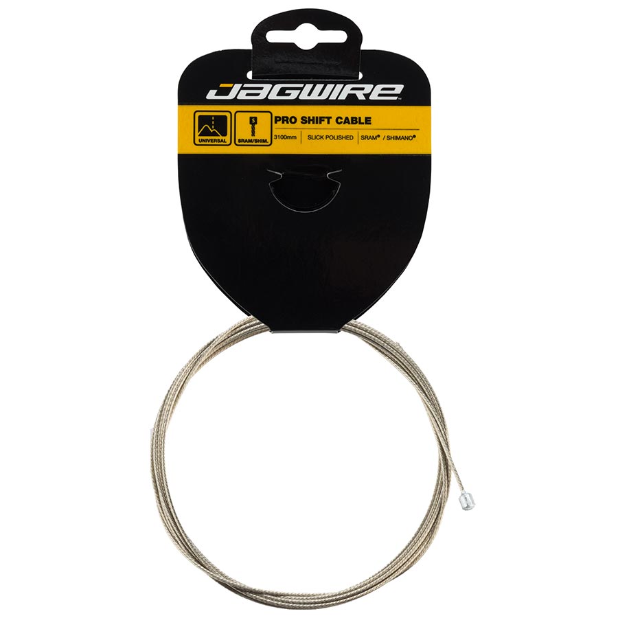 Jagwire, Pro Polished, Shift cable, 1.1mm, 2300mm, Shimano/SRAM, Workshop Box of 50