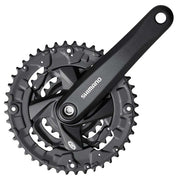 Shimano, FC-M371, Crankset, 9 sp., 170mm, 22/32/44T, Square, 50mm, Black