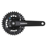 Shimano, FC-M315-2, Crankset, Speed: 7/8, BCD: Rivets, 22/36, Square, 170mm, Black, MTB