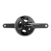 SRAM, Force D2 2x Wide, Crankset, Speed: 12, Spindle: 28.99mm, BCD: 94, 43/30, DUB, 175mm, Black, Road Disc