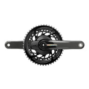 SRAM, Force D2 2x, Power Meter Crankset, Speed: 12, Spindle: 28.99mm, BCD: Direct Mount, 48/35, DUB, 172.5mm, Black, Road Disc